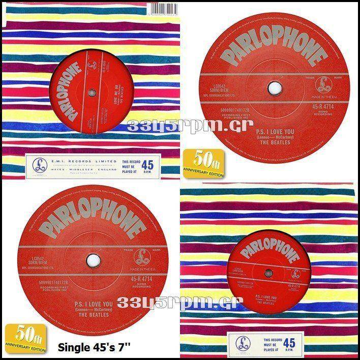 Beatles - Love me do- 7inch Vinyl Single 45s