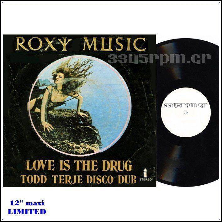 Roxy Music - Love Is The Drug (Remix) - 12inch Maxi Single - 3345rpm.gr