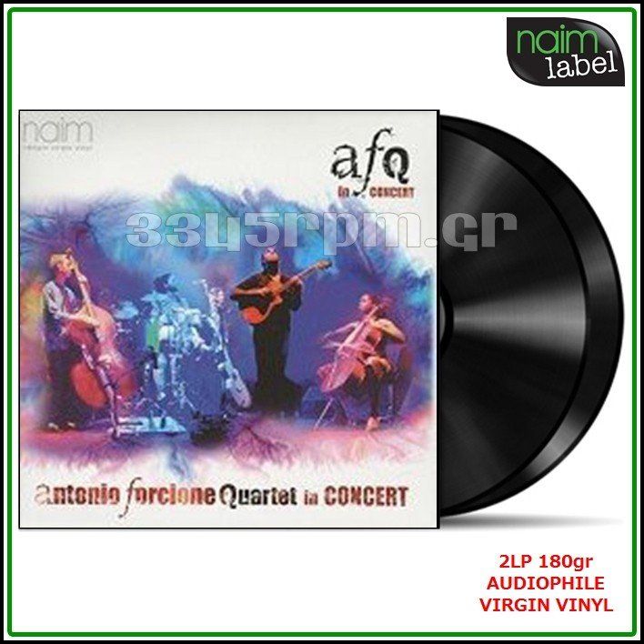 Antonio Forcione - Quartet In Concert -2LP 180gr Vinyl - 3345rpm.gr