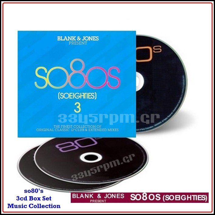 SO 80s - BLANK & JONES Presents SO 80s 3- 3CD - 3345rpm.gr